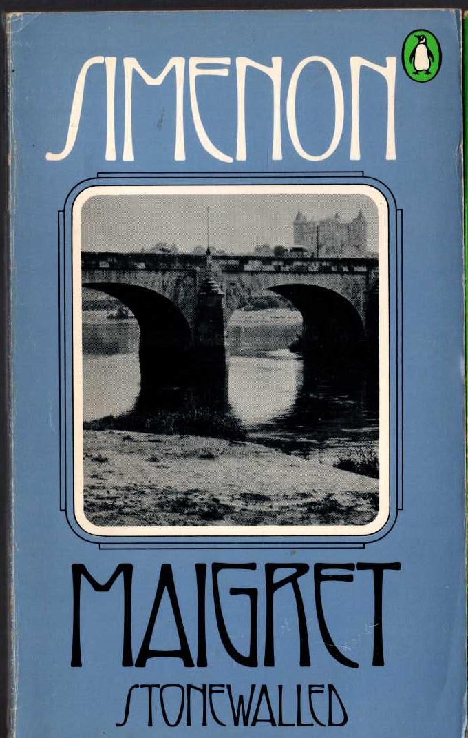 Georges Simenon  MAIGRET STONEWALLED front book cover image