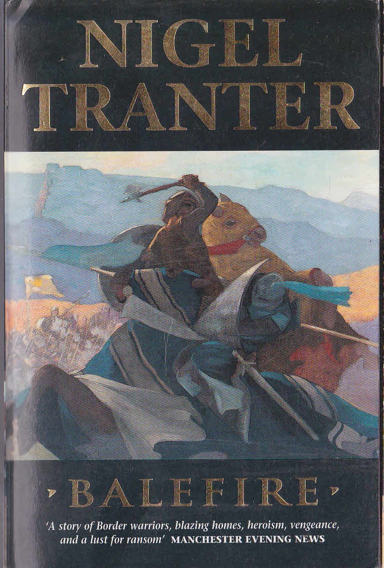 Nigel Tranter  BALEFIRE front book cover image