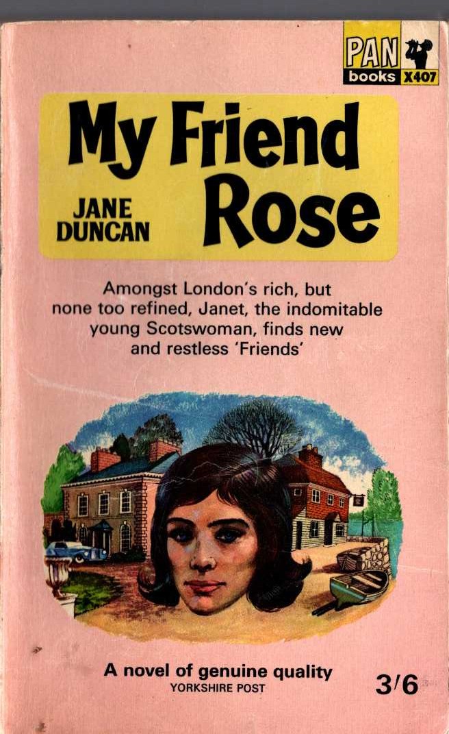 Jane Duncan  MY FRIEND ROSE front book cover image