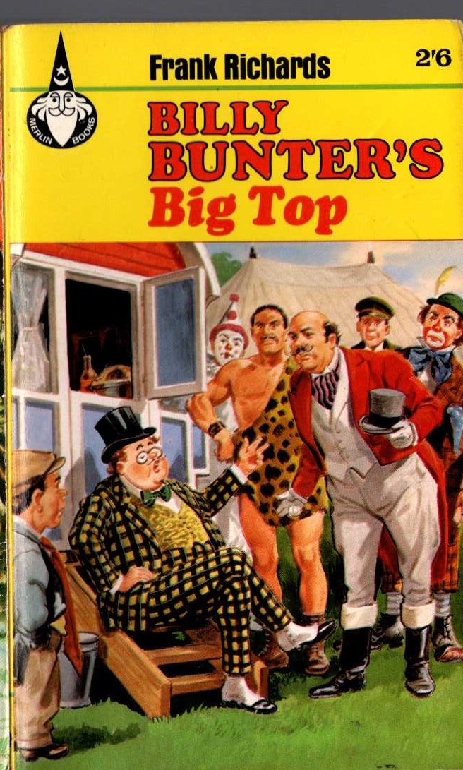 Frank Richards  BILLY BUNTER'S BIG TOP front book cover image