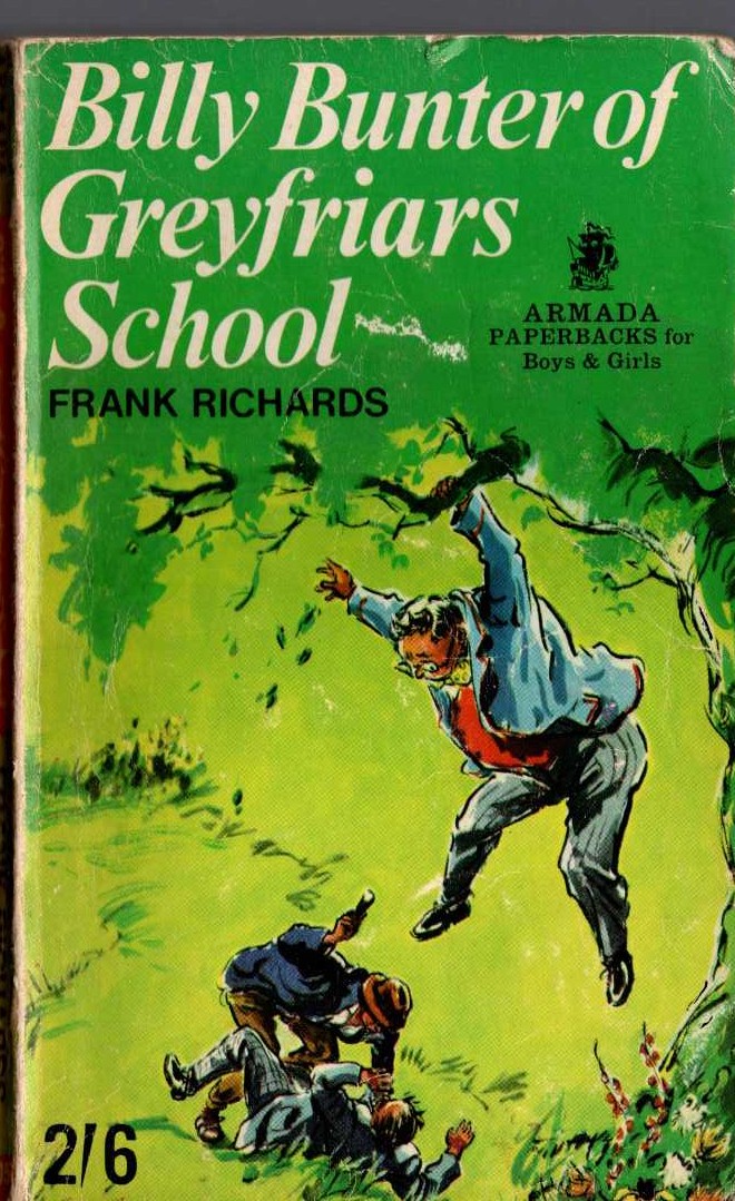 Frank Richards  BILLY BUNTER OF GREYFRIARS SCHOOL front book cover image