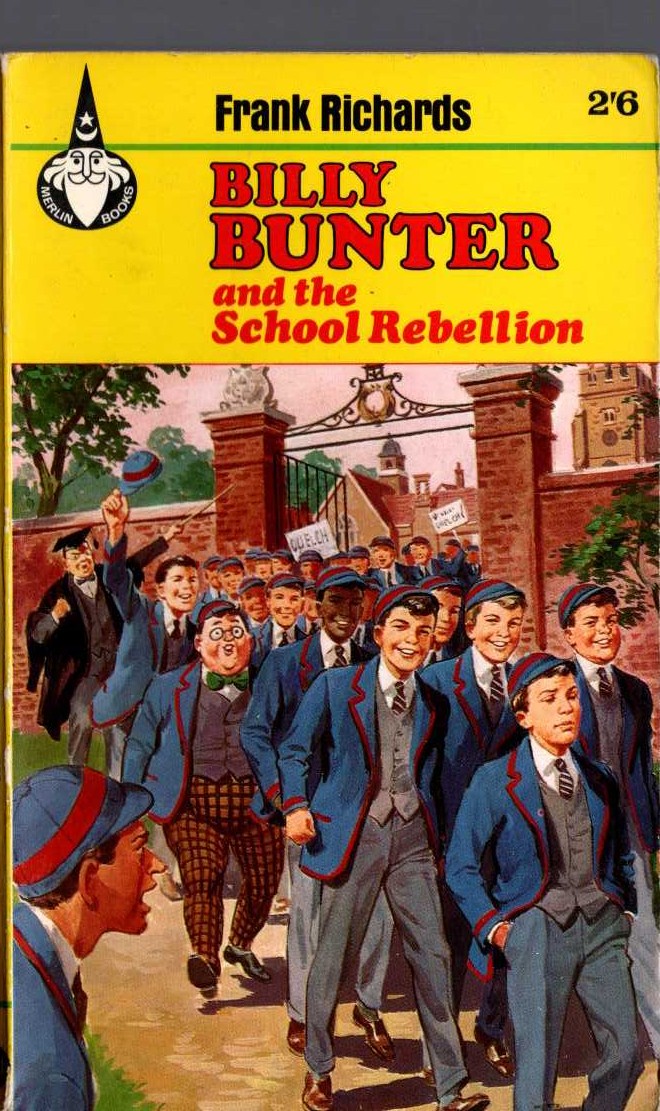 Frank Richards  BILLY BUNTER AND THE SCHOOL REBELLION front book cover image