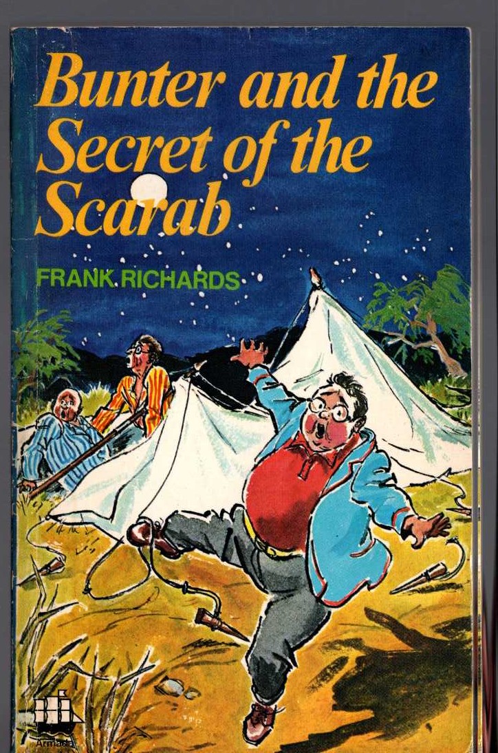 Frank Richards  BUNTER AND THE SECRET OF THE SCARAB front book cover image