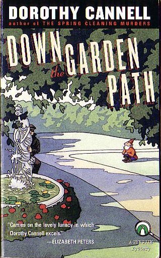 Dorothy Cannell  DOWN THE GARDEN PATH front book cover image