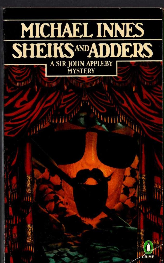 Michael Innes  SHEIKS AND ADDERS front book cover image