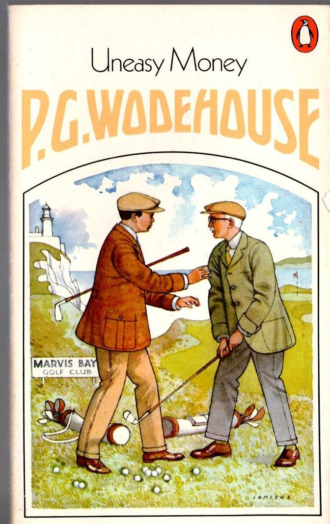 P.G. Wodehouse  UNEASY MONEY front book cover image