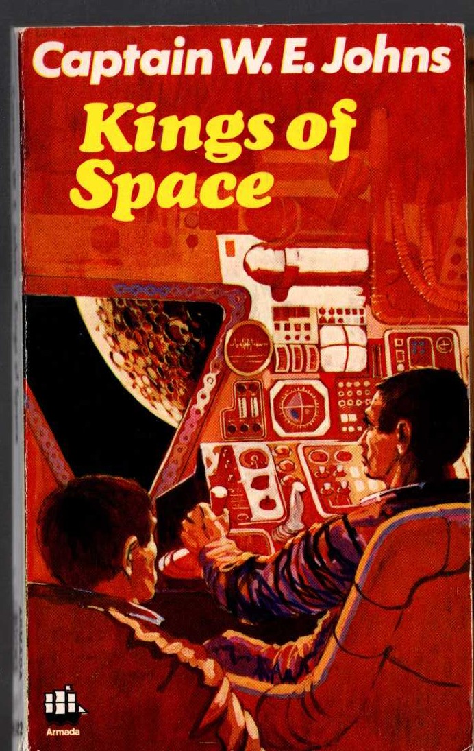 Captain W.E. Johns  KINGS OF SPACE front book cover image
