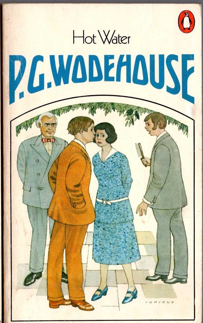 P.G. Wodehouse  HOT WATER front book cover image