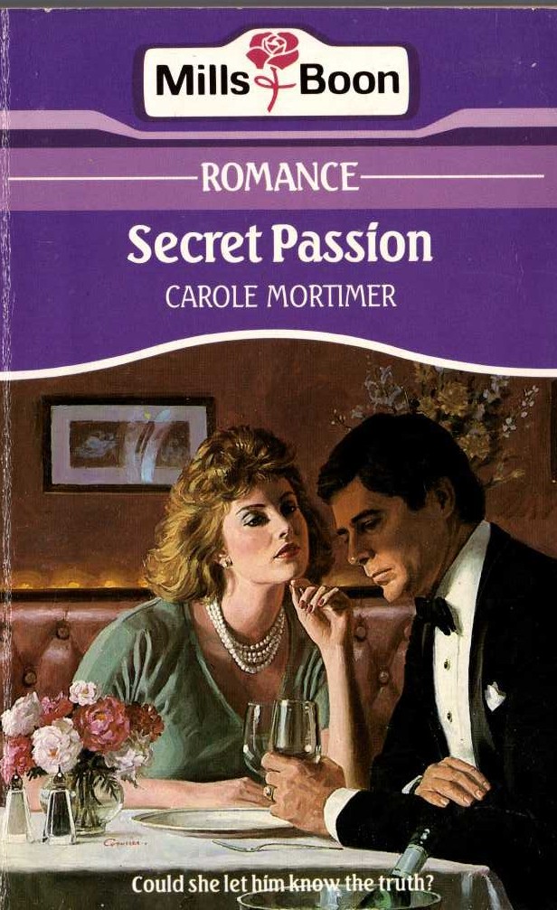 Carole Mortimer  SECRET PASSION front book cover image