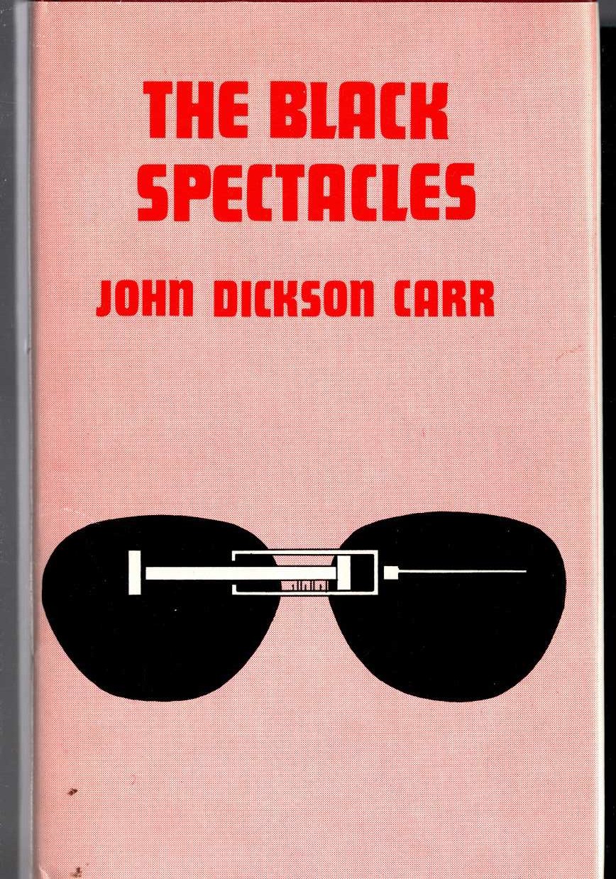 THE BLACK SPECTACLES front book cover image