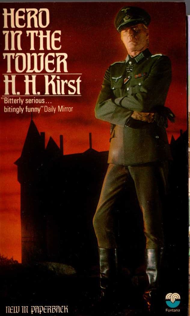 H.H. Kirst  HERO IN THE TOWER front book cover image