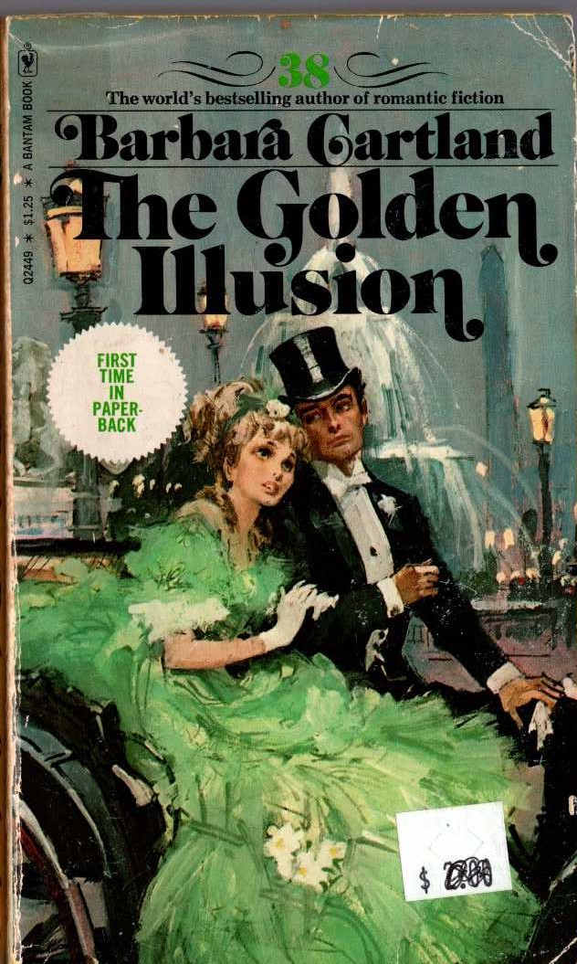 Barbara Cartland  THE GOLDEN ILLUSION front book cover image
