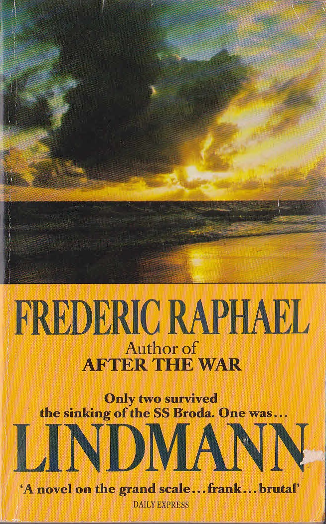 Frederic Raphael  LINDMANN front book cover image