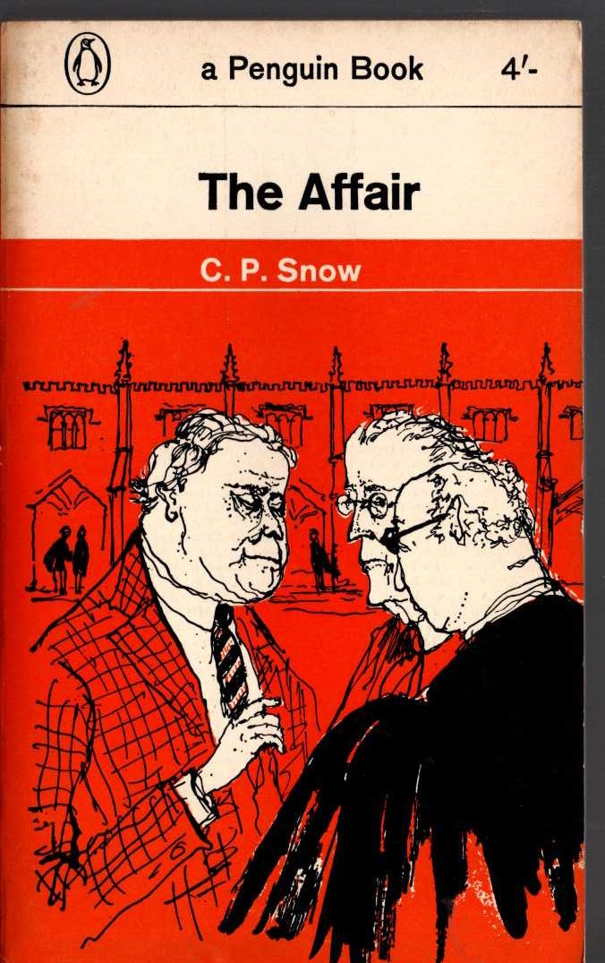C.P. Snow  THE AFFAIR front book cover image