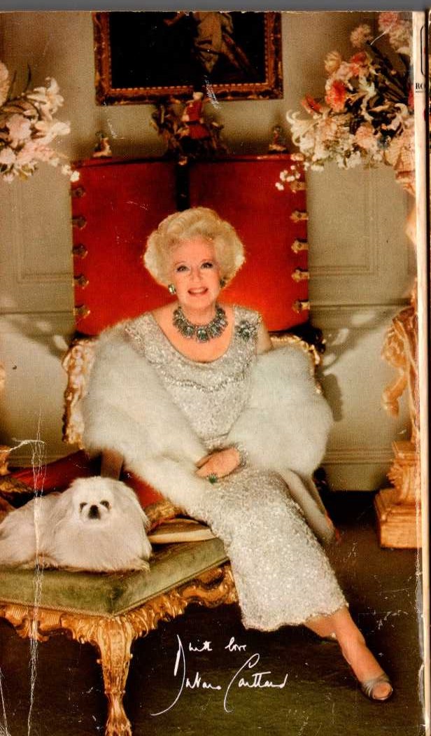 Barbara Cartland  THE RACE FOR LOVE magnified rear book cover image