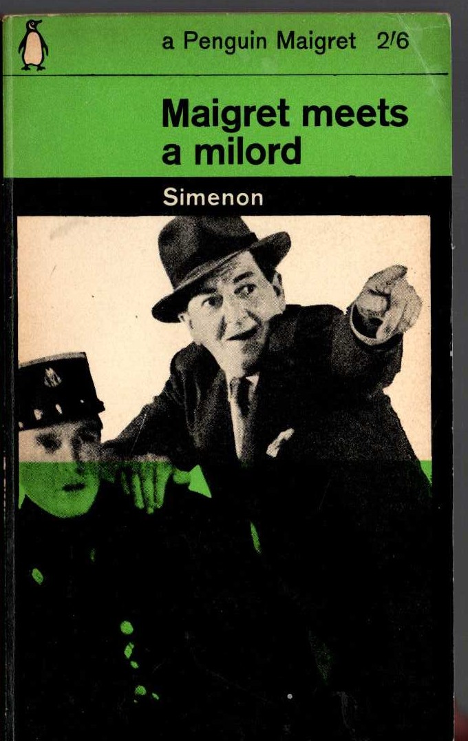 Georges Simenon  MAIGRET MEETS A MILORD front book cover image