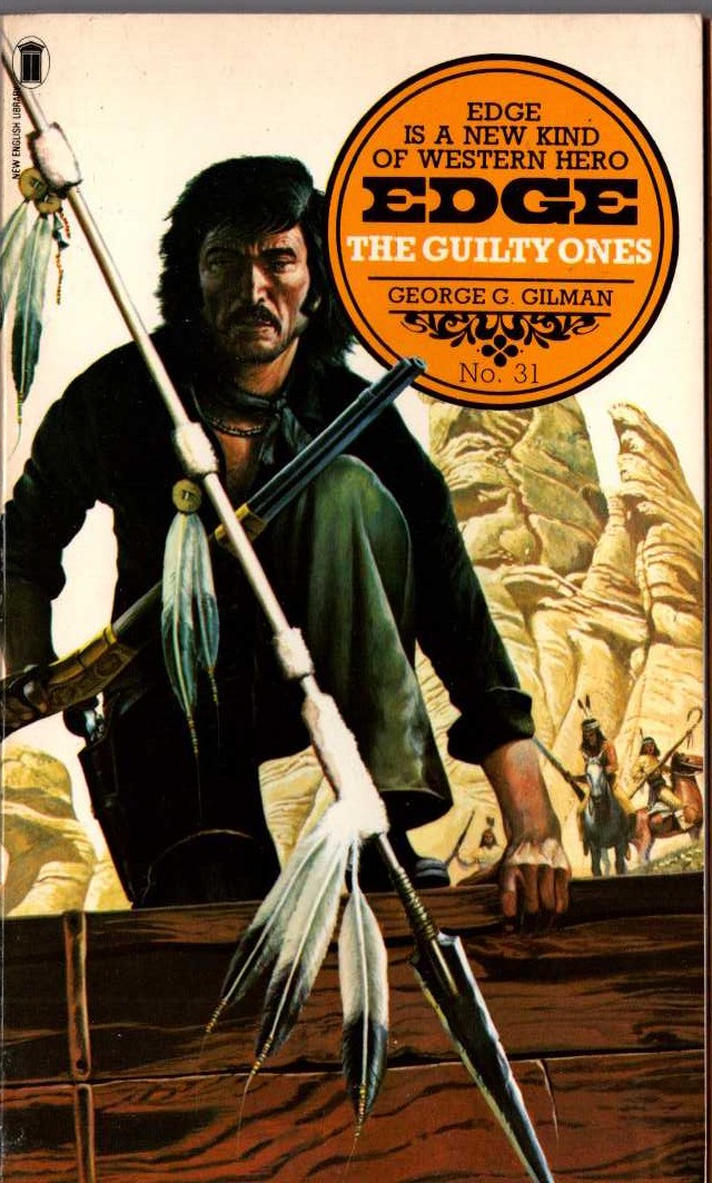 George G. Gilman  EDGE 31: THE GUILTY ONES front book cover image