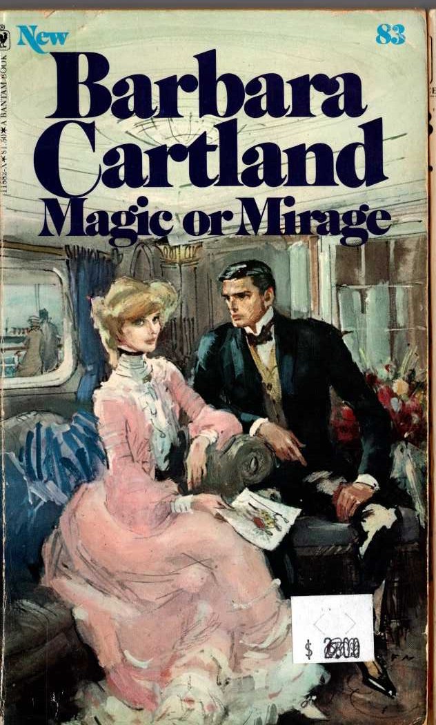 Barbara Cartland  MAGIC OR MIRAGE front book cover image