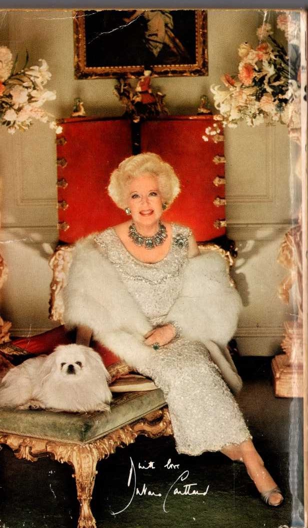 Barbara Cartland  MAGIC OR MIRAGE magnified rear book cover image