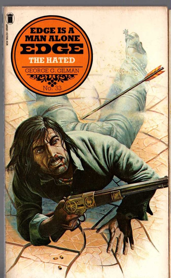 George G. Gilman  EDGE 33: THE HATED front book cover image