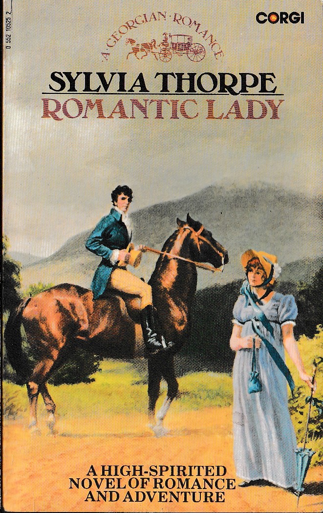 Sylvia Thorpe  ROMANTIC LADY front book cover image