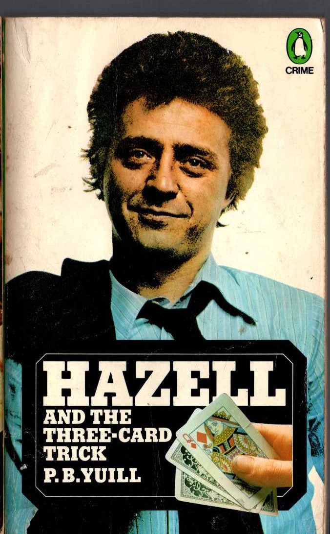 P.B. Yuill  HAZELL AND THE THREE-CARD TRICK front book cover image