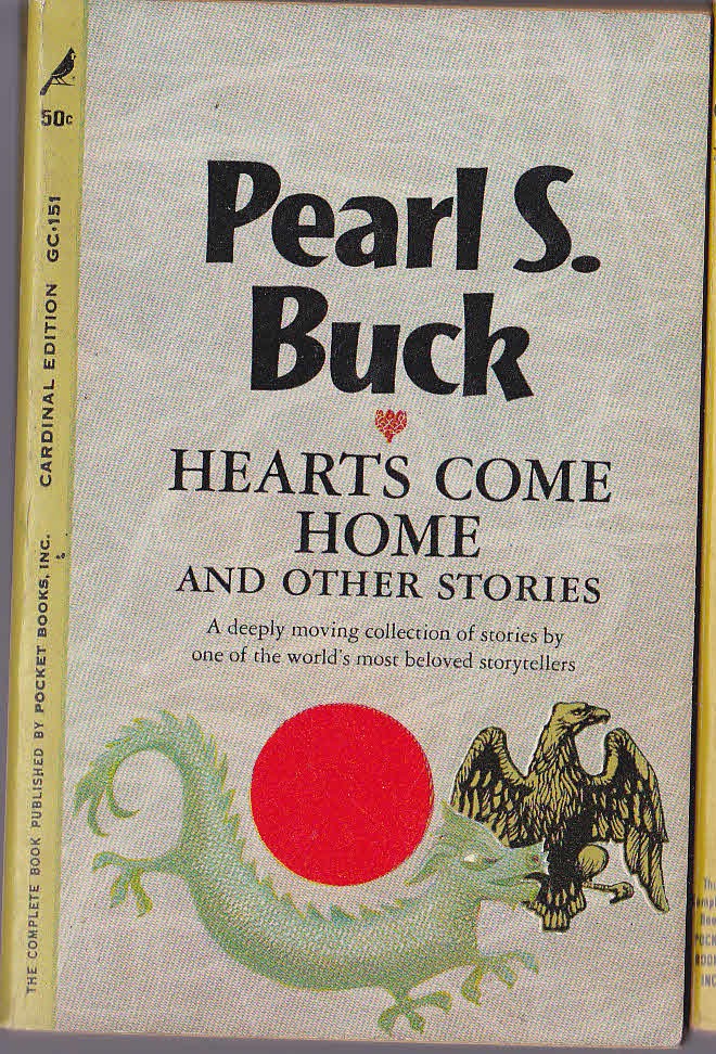 Pearl S. Buck  HEARTS COME HOME and Other Stories front book cover image