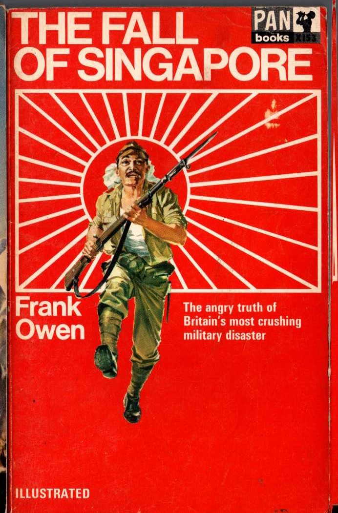 Frank Owen  THE FALL OF SINGAPORE front book cover image