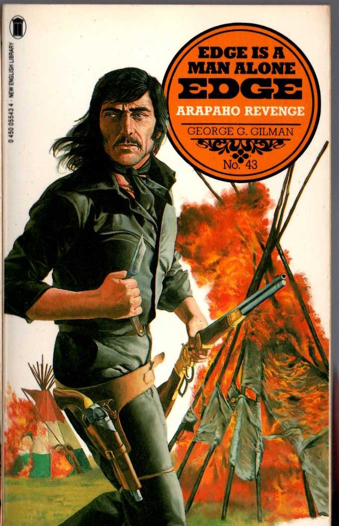 George G. Gilman  EDGE 43: ARAPAHO REVENGE front book cover image