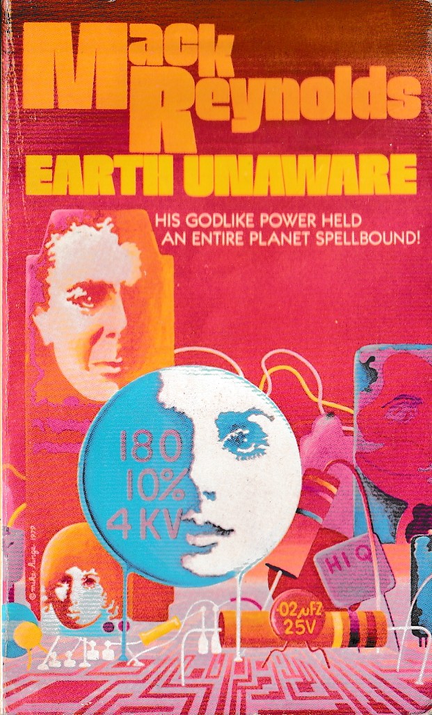 Mack Reynolds  EARTH UNAWARE front book cover image