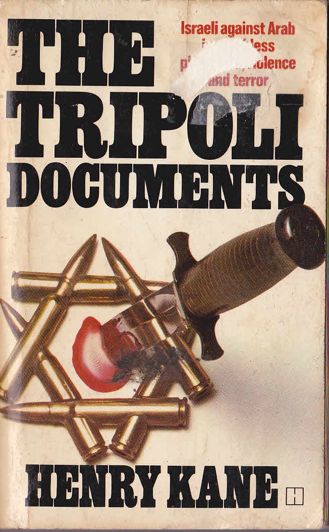 Henry Kane  THE TRIPOLI DOCUMENTS front book cover image