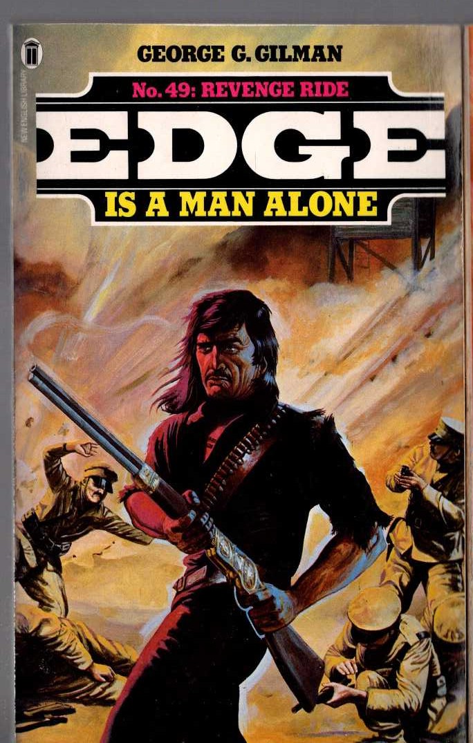George G. Gilman  EDGE 49: REVENGE RIDE front book cover image