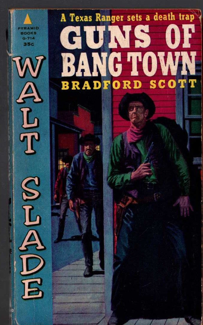 Bradford Scott  GUNS OF BANGTOWN front book cover image