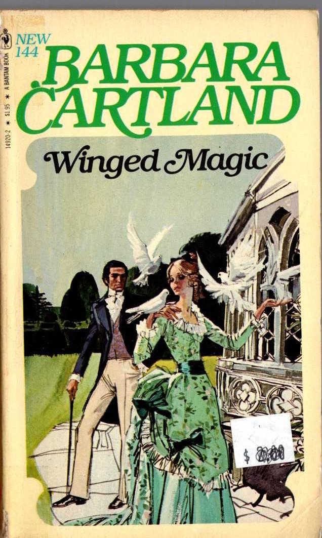 Barbara Cartland  WINGED MAGIC front book cover image
