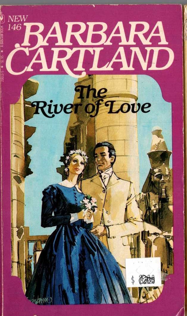 Barbara Cartland  THE RIVER OF LOVE front book cover image