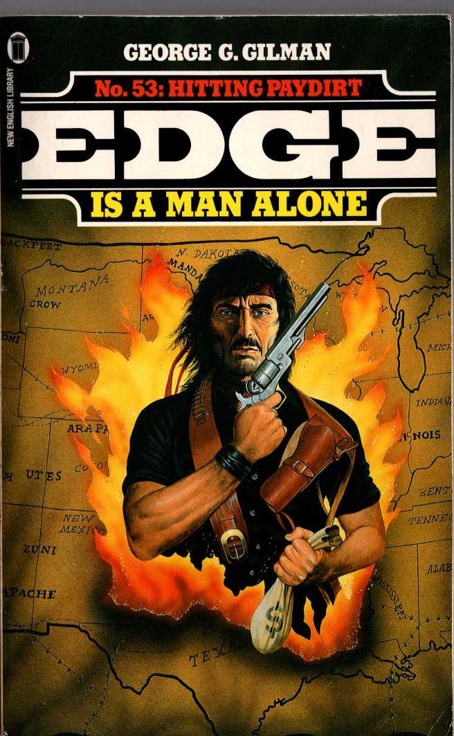 George G. Gilman  EDGE 53: HITTING PAYDIRT front book cover image