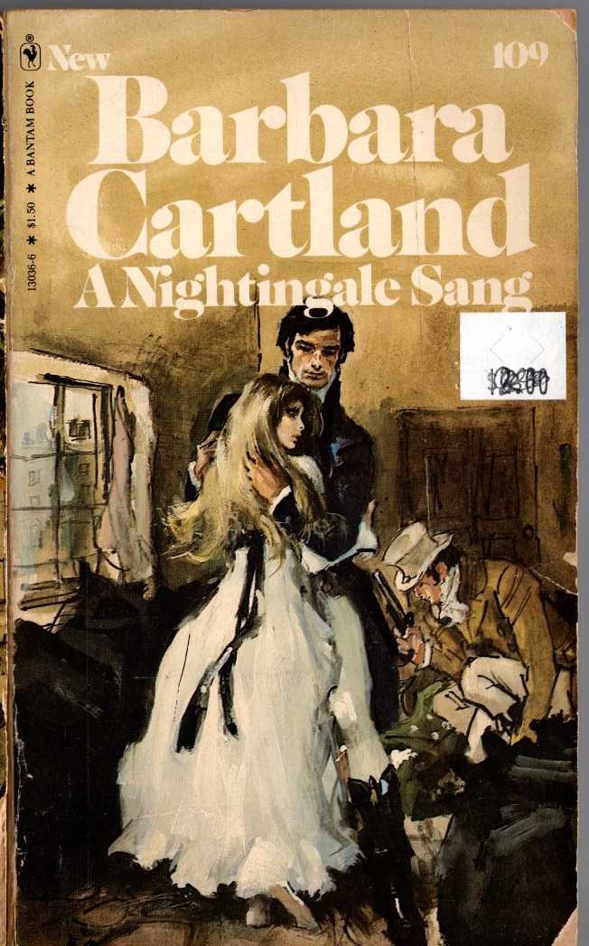 Barbara Cartland  A NIGHTINGALE SANG front book cover image