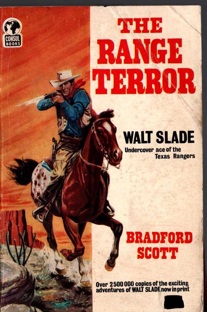 Bradford Scott  THE RANGE TERROR front book cover image