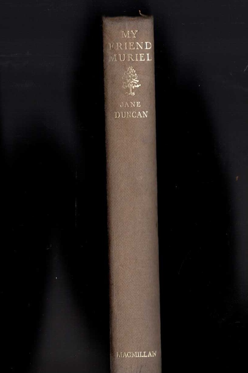 MY FRIEND MURIEL front book cover image