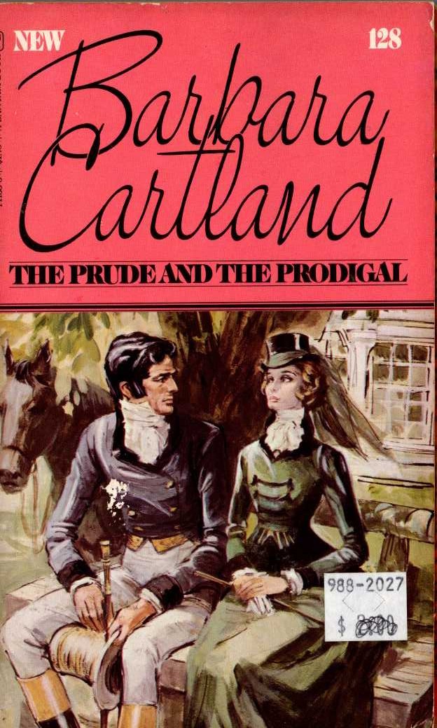 Barbara Cartland  THE PRUDE AND THE PRODIGAL front book cover image