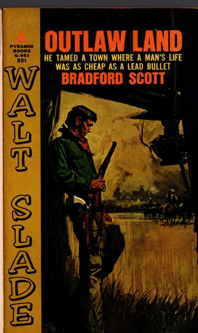 Bradford Scott  OUTLAW LAND front book cover image