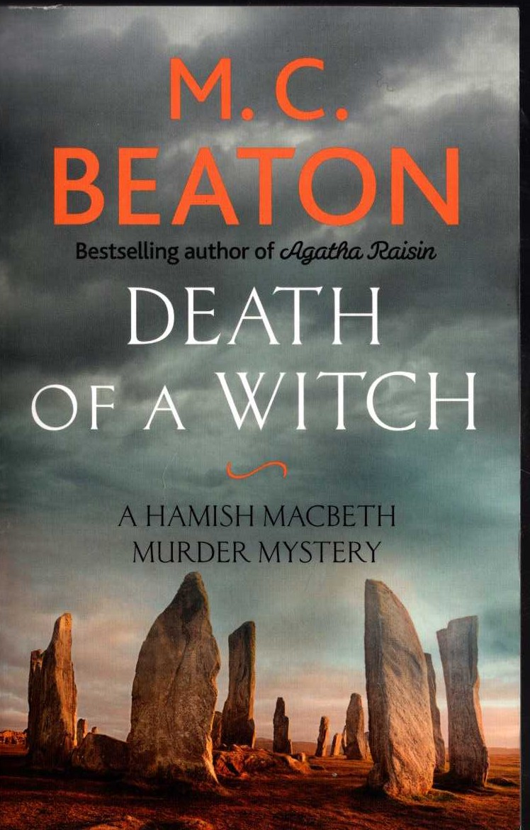M.C. Beaton  HAMISH MACBETH. Death of a Witch front book cover image