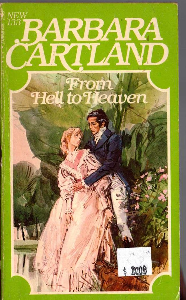Barbara Cartland  FROM HELL TO HEAVEN front book cover image
