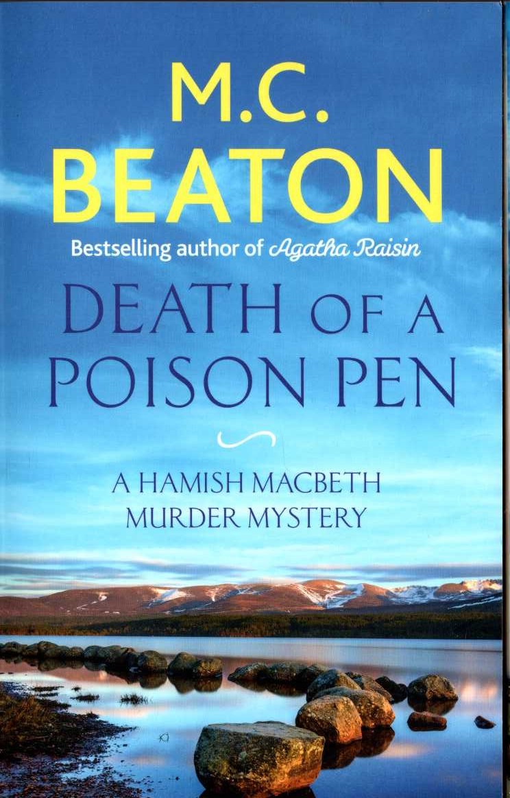 M.C. Beaton  HAMISH MACBETH. Death of a Poison Pen front book cover image