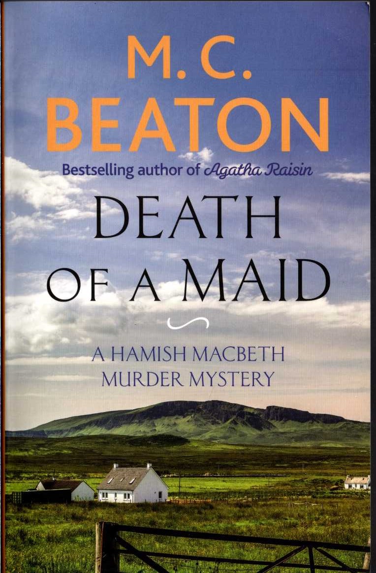 M.C. Beaton  HAMISH MACBEATH. Death of a Maid front book cover image