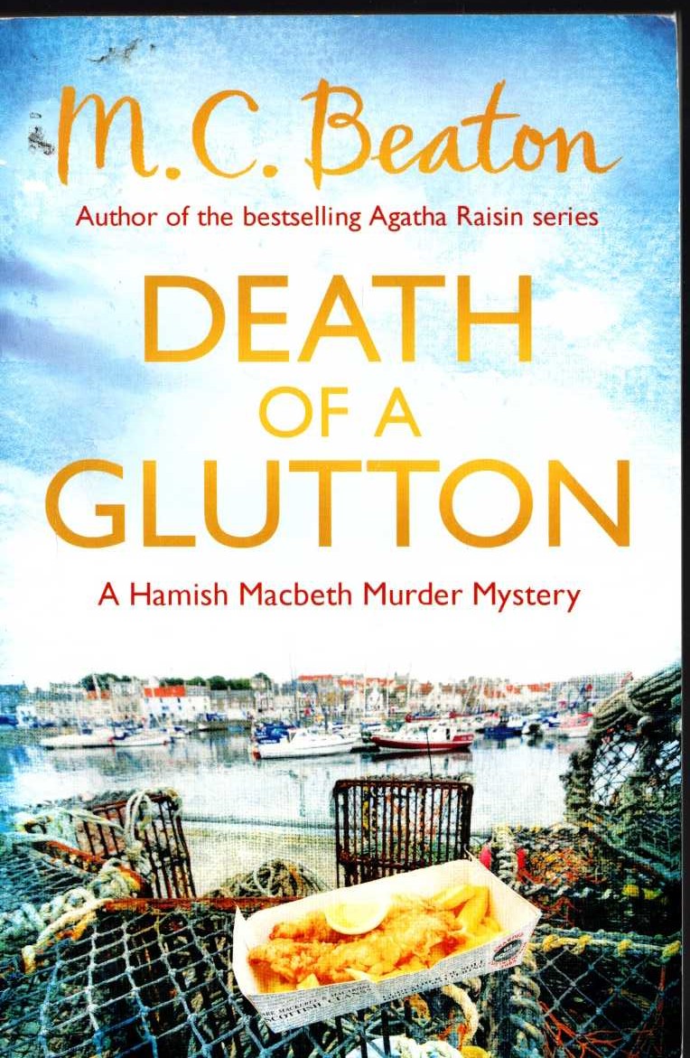 M.C. Beaton  HAMISH MACBETH. Death of a Glutton front book cover image