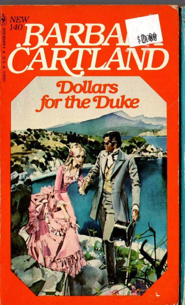 Barbara Cartland  DOLLARS FOR THE DUKE front book cover image