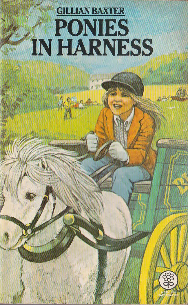 Gillian Baxter  PONIES IN HARNESS front book cover image