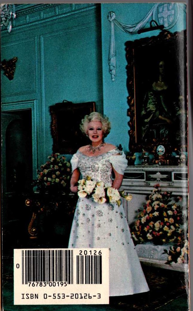 Barbara Cartland  AN INNOCENT IN RUSSIA magnified rear book cover image