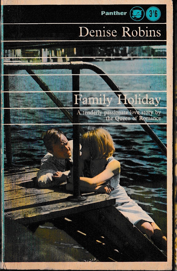 Denise Robins  FAMILY HOLIDAY front book cover image